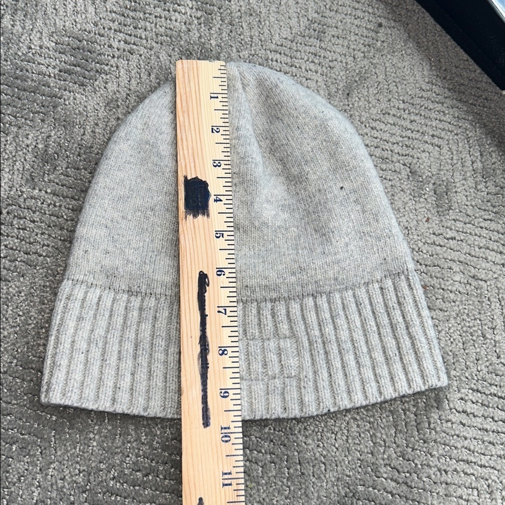 Patagonia Brodeo Beanie Gray  Logo Wool Blend Outdoors - Picture 6 of 6